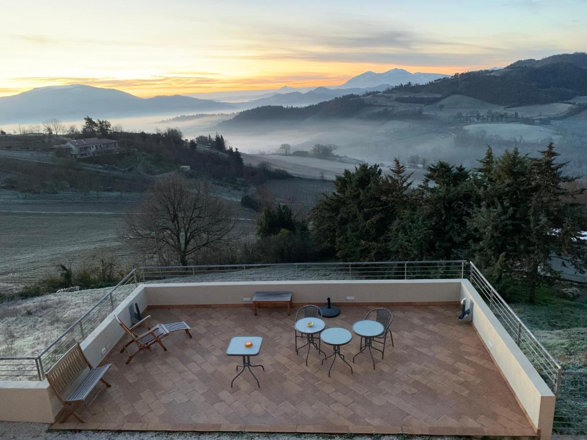 Green B&B Urbino Ca Del Vento Exterior photo